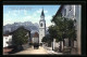 Cartolina Cortina D`Ampezzo, Campanile Gegen Die Tofana  - Sonstige & Ohne Zuordnung