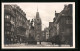 AK Freiburg I. B., Kaiserstrasse Mit Martinstor Und Brunnen  - Freiburg I. Br.