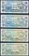 8 Geldscheie Banknoten Nicaragua P167-P170 1990/91 Bankfrisch UNC - Autres & Non Classés