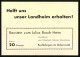 AK Buchklingen Im Odenwald, Julius-Busch-Heim Landheim Der Elisabeth-Schule Mannheim, Seitenansicht, Inneres Speisesaal  - Odenwald