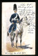 Künstler-AK O. Merte: Soldat In Uniform Zu Pferde  - Mertè, O.