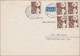 Brief Aus Bensheim Nach Nürnberg 1952 - Covers & Documents