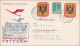 Erstflug Hamburg-Chicago Mit Lufthansa 1956 - Lettres & Documents