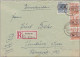 Einschreiben Nach Würzburg 1948 - Lettres & Documents