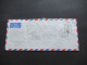 Delcampe - Afrika Sudan 1963 2 Belege Air Mail / Luftpost Firmenumschläge Taha Elsayed El Roubi & Co. Khartoum Sudan Auslandsbriefe - Soudan (1954-...)