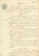 Quittance En 1861 Notaire Lebre à Rochemaure Pour Rosine VATON … - Manuscrits