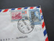 Delcampe - Asien Malaysia 1963 / 1964 Air Mail Luftpost 6 Belege 1x Registered Kuala Lumpur A Abs. Guenter Linau Police Co-operativ - Malaysia (1964-...)