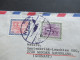 Asien Saudi Arabia Um 1963 2x Firmenumschläge Juffali Bros. Air Mail / Luftpost Insg. 3 Belege Und 1 Briefstück!! - Saudi-Arabien