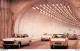 CPSM ±1970 - Tunnel Du Mont-Blanc - Automobiles 404 DS Dauphine Éd. CAP - Passenger Cars