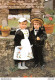 LA BRETAGNE PITTORESQUE►CPM►PETITS ENFANTS EN COSTUME DU MORBIHAN RÉGION DE VANNES►YCA - Costumes