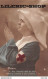 Cpa Patriotique Ww1 -  Religieuse Nonne Infirmière Nurse Nun France - " Nous T'adorons......" Éd. M. 1098 - Patriottisch