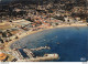 CAVALAIRE  (83) ▬ Vue Panoramique Aérienne Du Port Et De La Plage En 1967 - Éd. LA CIGOGNE - Cavalaire-sur-Mer