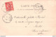 MOUY (60) CPA PRÉCURSEUR 1902 HÔTEL DE VILLE # BICYCLETTE CYCLISTE # GROUPE D'ENFANTS IMPR. JEANNE D'ARC - Mouy