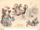 Künstler Ansichtskarte HANS LISKA / MERCEDES-BENZ - 1888 Karl Benz Mit Frau Fahren In München - PKW