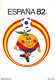 3 CPM - ESPAÑA 82 - XII CAMPEONATO MUNDIAL DE FUTBOL - MASCOTA NARANJITO - Ed. Artes Graficas - Fussball