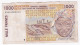 Benin 1000 Francs 1999. Banque Centrale Des Etats De L’Afrique De Ouest. - Benin