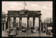 AK Berlin, Brandenburger Tor, Sektoren-Grenze  - Douane