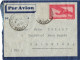 INDOCHINE ENTIER POSTAL 36C  AVION SAIGON CENTRAL 22/3/40 POUR RANCE DRAGUIGNAN - Lettres & Documents