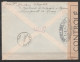 Monaco - L. Affr. N°233 Flam. "MONACO-CONDAMINE /14.V.1945" Pour LIERNEUX Réexpédiée à VERVIERS - Bande Et Cachet Censur - Guerre 40-45 (Lettres & Documents)