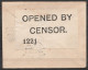 LSC (sans Texte) Affr. 2 1/2p KGV Bleu Flam. LONDON S.W./9 MY 1916 Pour LA HAYE (Pays-Bas) - Cachet Et étiquette Censure - Marcophilie