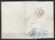 Espagne - L. Datée 14 Janvier 1832 De CORUÑA Pour LONDRES - Griffe "Espagne PAR / St.JEAN-DE-LUZ" + Cachet "GALICIA / CO - ...-1850 Vorphilatelie