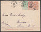 Entier Postal 10c + N°56+57 Càd MERCKEM /20 FEVR 1899 Pour Les Etats-Unis (Pensylvannie) (au Doc: Flam NEW YORK - 1893-1900 Fijne Baard