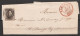 L. Affr. N°6 P147 Càd EGHEZEE /5 JANV 1852 Pour BOUGE-lez-Namur (au Dos: Càd Arrivée NAMUR) - 1851-1857 Medaglioni (6/8)