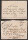 Lot De 5 Lettres Datée 1832 De GAND De Parents à Leur Fils Militaire Au Régiment De Chasseurs à Cheval à KERMT, ERPS Et  - 1830-1849 (Independent Belgium)