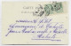 BLANC 5C PAIRE DECALAGE CARTE PARIS 1903 POUR  LE GOUVERNEUR DE TAHITI DESTINATION RARE - 1900-29 Blanc