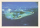 POLYNESIE FRANCAISE - Maupiti - L'île Vue D'avion - Colorisé - Carte Postale - French Polynesia