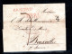 1829 , " LANDAU " Roter L1 Und Rot "CBR.! " Je Sehr Klar , Kpl. Brief Nach Frankreich  #224 - Brieven En Documenten