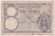 Banque De L'Algérie ,surcharge  Tunisie , 20 Francs Du 4 3 1929 , Alphabet A.2936 ,n° 890 - Tunisia
