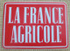 AUTOCOLLANT LA FRANCE AGRICOLE - Pegatinas
