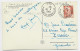 GANDON 12FR ORANGE CARTE LE VILLAGE DE LIO C. PERLE ERR 15.9.1951 PYRENEES ORIENTALES - Manual Postmarks