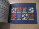 DENMARK 1984 Rose Tulipan Cactus Flower Flora Julemaerket Booklet Christmas 24 Poster Stamp Vignette (3 Sheet X 8 Label) - Carnets