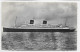 GANDON 12FR ORANGE CARTE PAQUEBOT ILE DE FRANCE RECTANGLE TURQUOISE VISITE LE HAVRE 1952 - Correo Marítimo