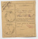 GUADELOUPE 1FR SEUL  DEFAUT ANGLE MANDAT CARTE POINTE A PITRE 1942 - Covers & Documents