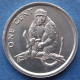 COOK ISLANDS - 1 Cent 2003 "Monkey On Branch" KM# 423 Dependency Of New Zealand Elizabeth II - Edelweiss Coins - Cookinseln