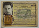 1942 BULGARIA WW2 RAILWAYS - Original ID Card * Railway Chemin De Fer Eisenbahn Ferrovia Ferrocarril - Europe