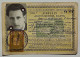 1942 BULGARIA WW2 RAILWAYS - Original ID Card * Railway Chemin De Fer Eisenbahn Ferrovia Ferrocarril - Europa