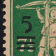 Schweiz Tellknabe SBK#181 Abart 4-er-Block Gestempelt "5 Defekt" - Used Stamps