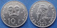 FRENCH POLYNESIA - 10 Francs 1991 KM# 8 French Overseas Territory - Edelweiss Coins - Französisch-Polynesien