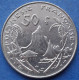 FRENCH POLYNESIA - 50 Francs 1988 "Morea Harbor" KM# 13 French Overseas Territory - Edelweiss Coins - French Polynesia