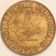 Germany Federal Republic - 10 Pfennig 1950 F, KM# 108 (#4625) - 10 Pfennig