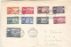 Yougoslavie - Lettre De 1951 - GF - Oblit Zagreb - Avions - Ponts - Chutes D'eaux - Valeur 130,00 Euros - Lettres & Documents
