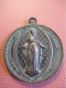 Belle Médaille Religieuse Ancienne/Notre-Dame De LANGRES/Haute-Marne/ Fin XIXème  (1873)             MDR28 - Religión & Esoterismo