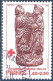 France Poste Obl Yv:2116/2117 Croix-Rouge Stalles De La Cathédrale D'Amiens (TB Cachet Rond) - Used Stamps