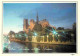 75 - Paris - Cathédrale Notre Dame - La Seine - Vue De Nuit - Carte Neuve - CPM - Voir Scans Recto-Verso - Notre Dame De Paris