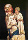 Art - Art Religieux - Gottesmutter Elfensbein - Vierge En Ivoire - CPM - Voir Scans Recto-Verso - Gemälde, Glasmalereien & Statuen
