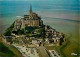 50 - Le Mont Saint Michel - Vue Générale Aérienne - Flamme Postale - CPM - Voir Scans Recto-Verso - Le Mont Saint Michel